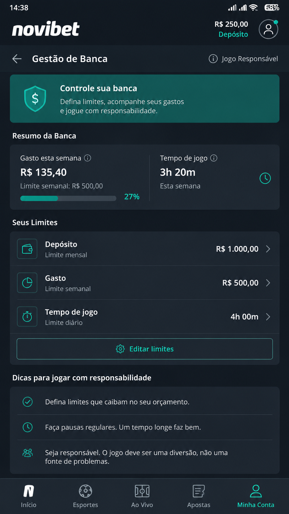 Novibet screenshot