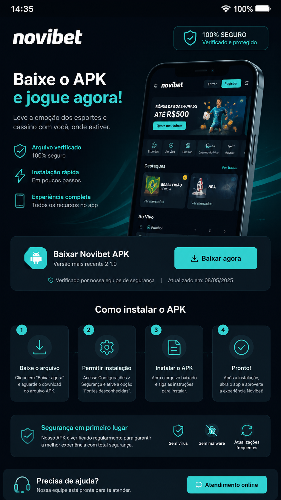 Novibet screenshot