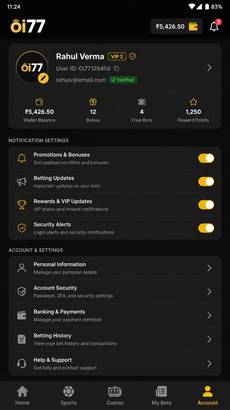 oi77 screenshot