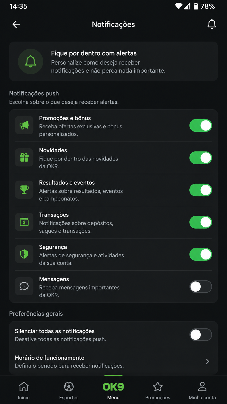 ok9 screenshot