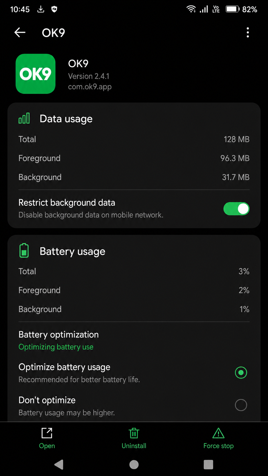 ok9 screenshot