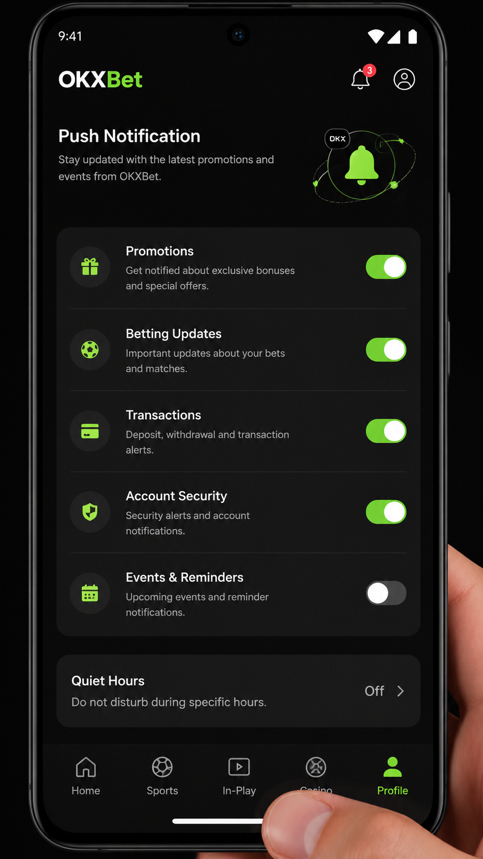 OKXBet screenshot