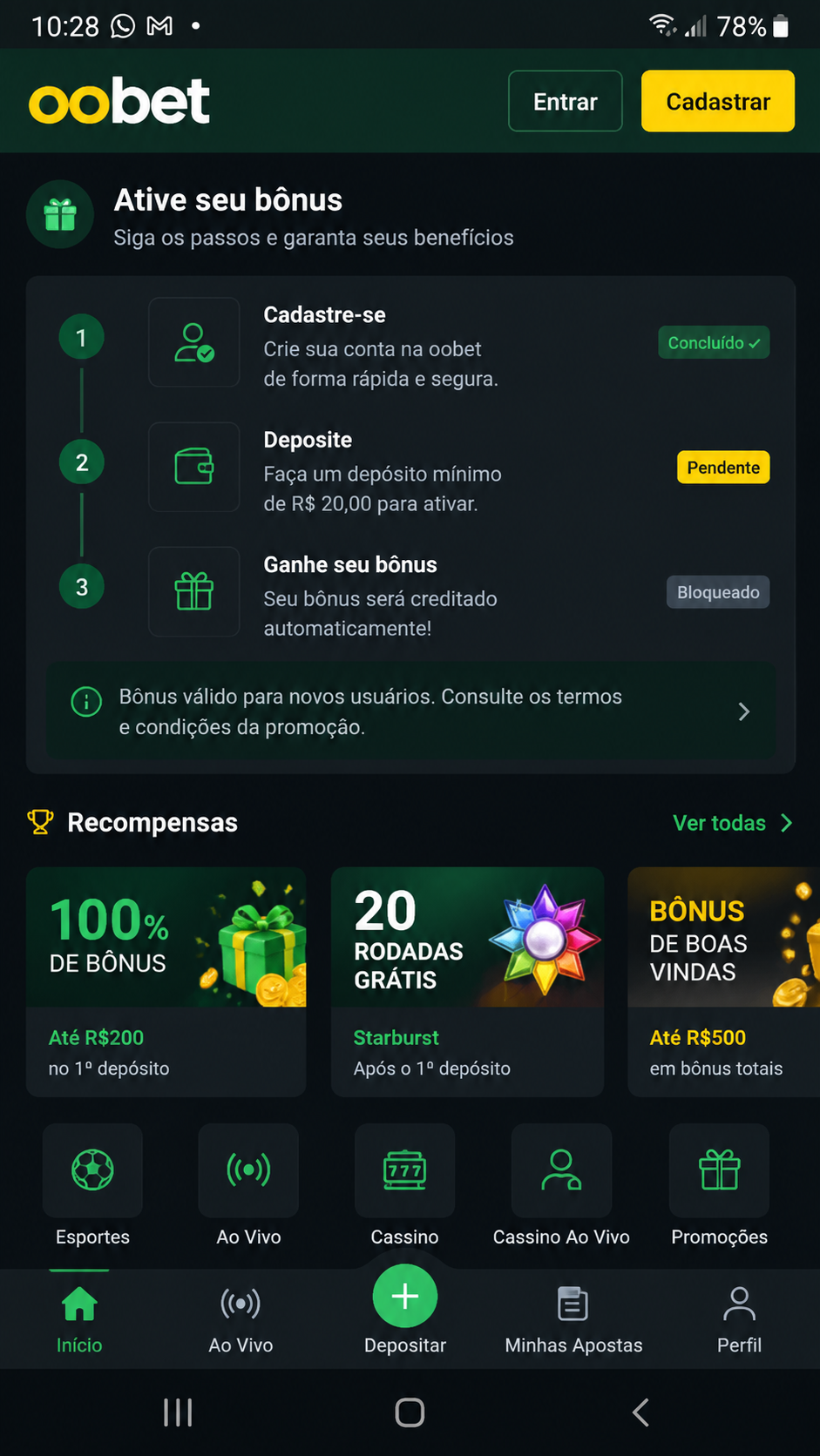oobet screenshot