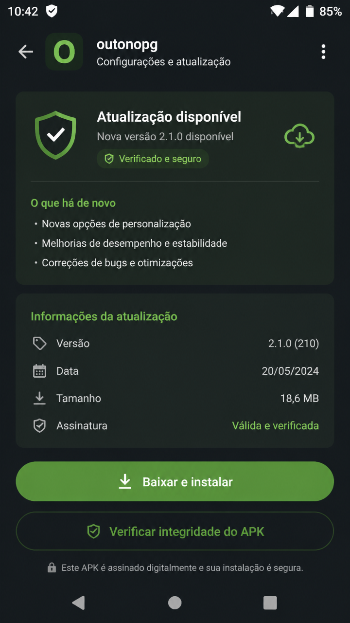 outonopg screenshot