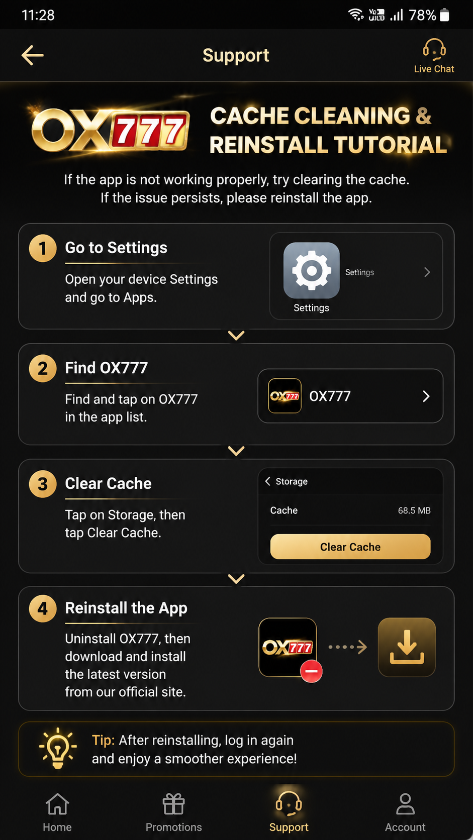OX777 screenshot