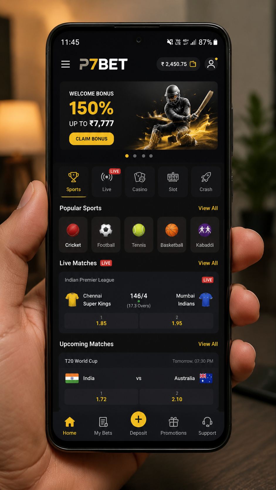 p7bet screenshot