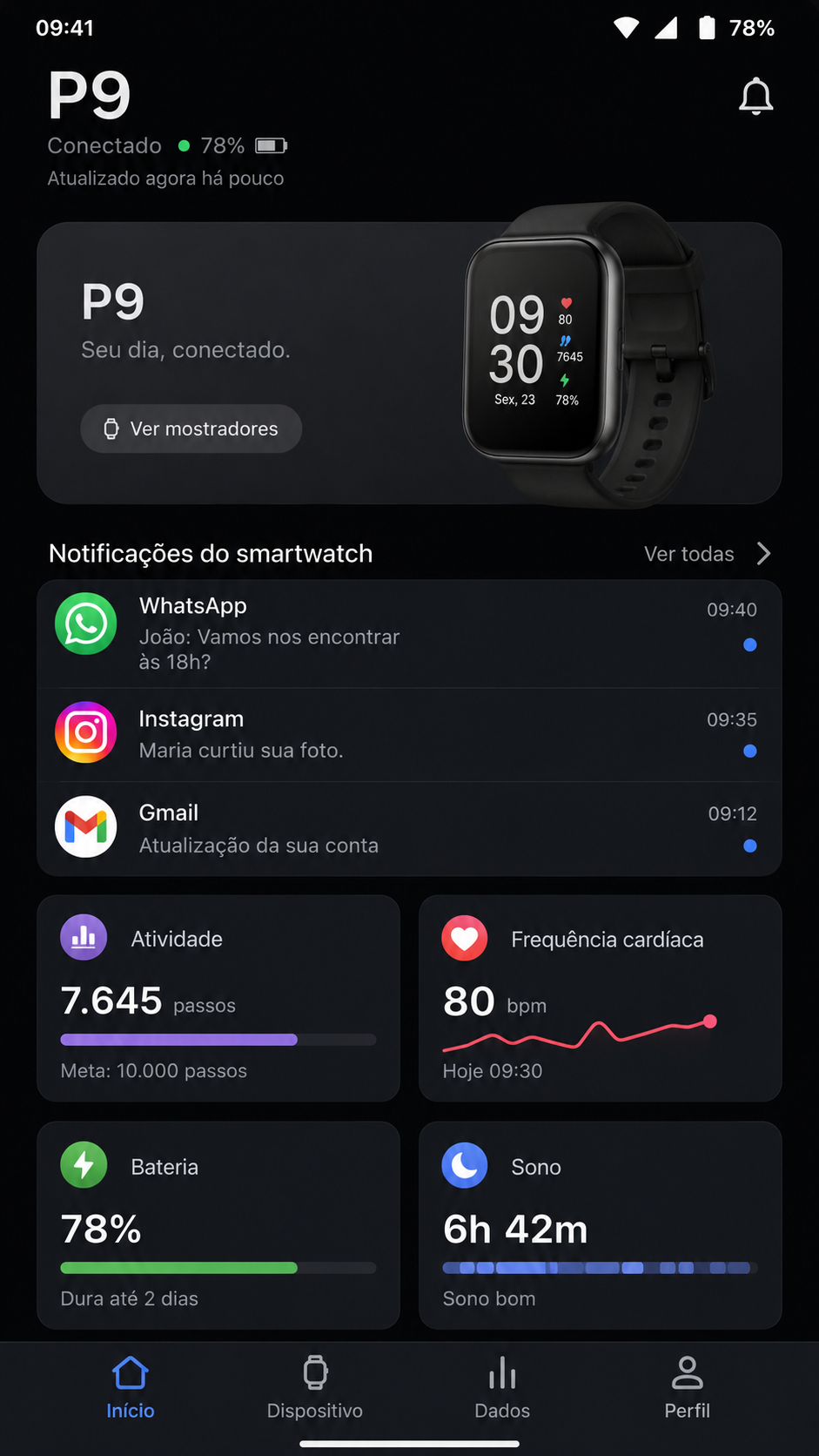 p9 screenshot