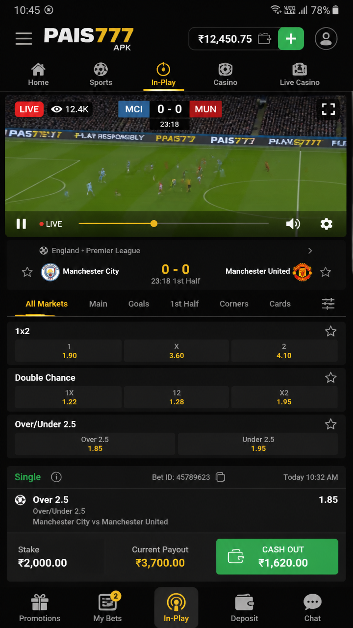pais777 screenshot