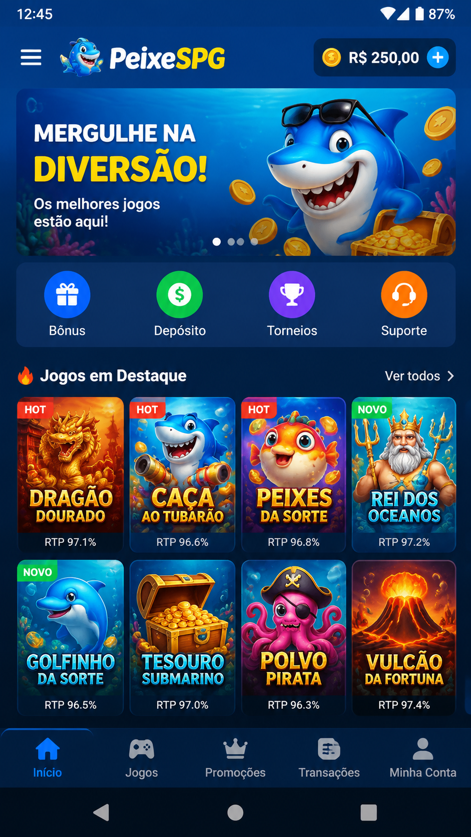 PeixeSPG screenshot