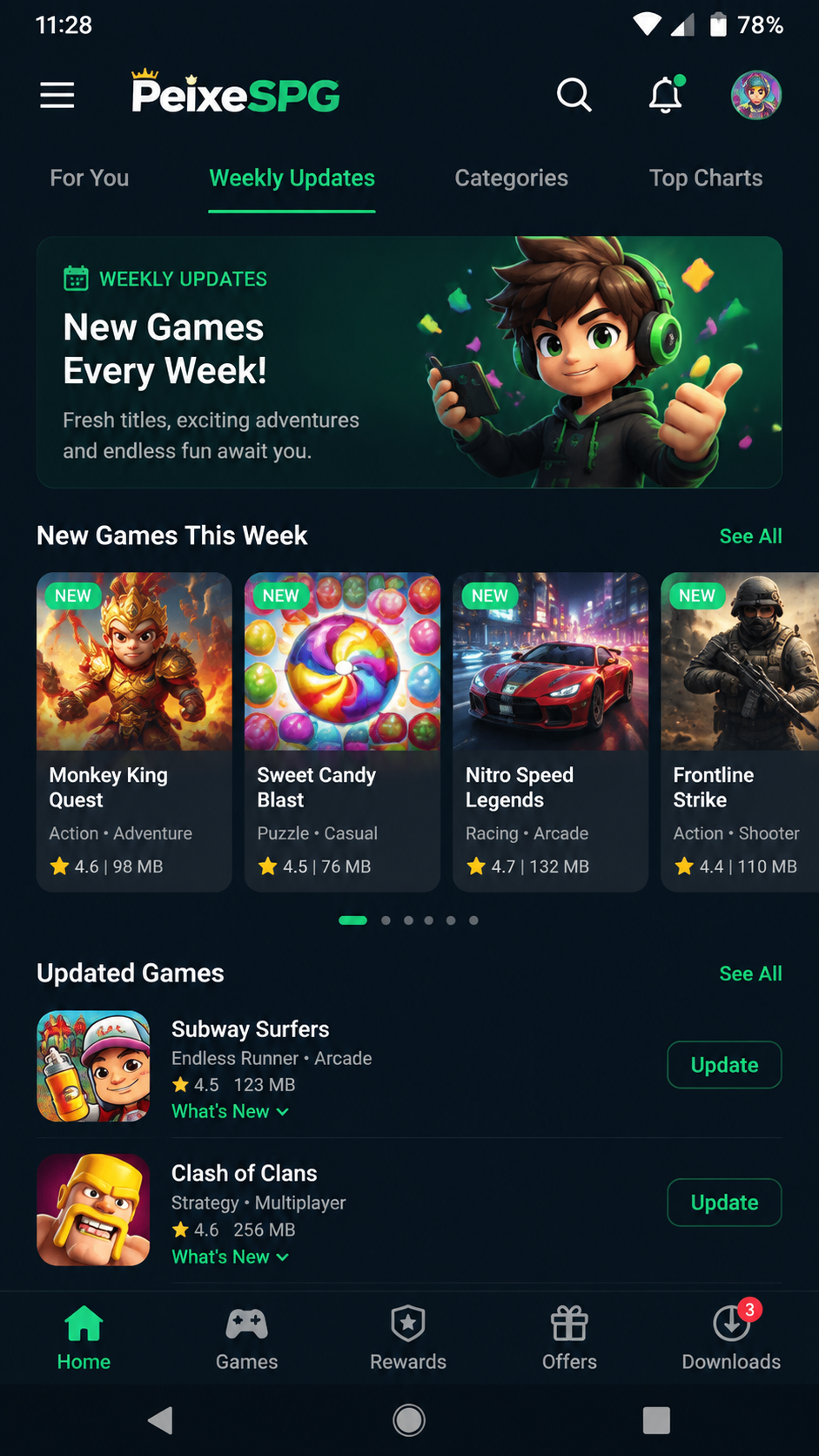 PeixeSPG screenshot
