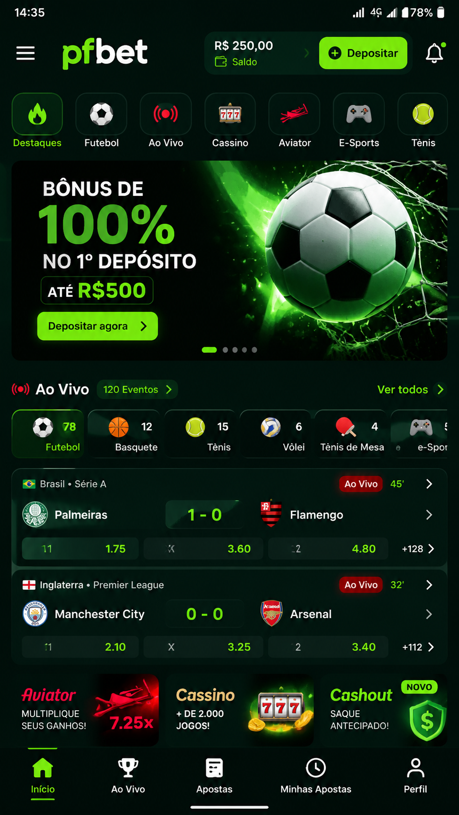 pfbet screenshot