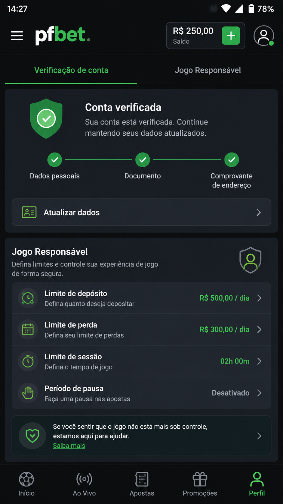 pfbet screenshot