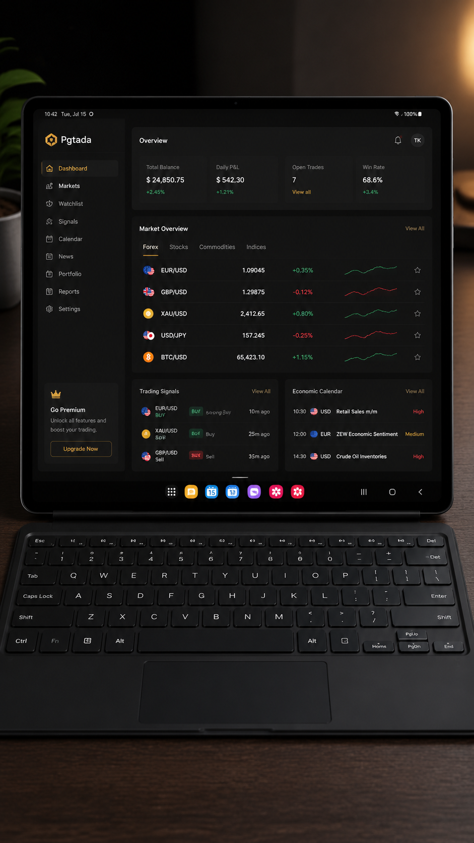 Pgtada screenshot