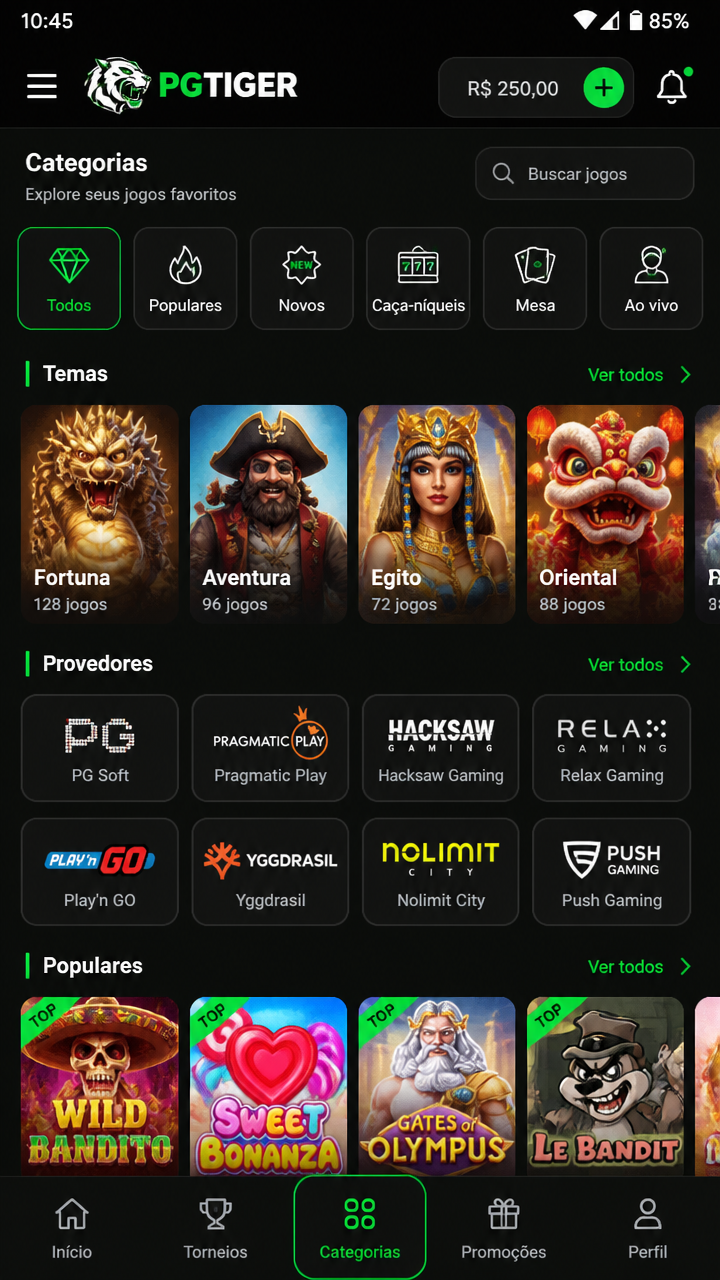 pgtiger screenshot