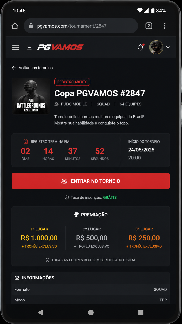 pgvamos screenshot