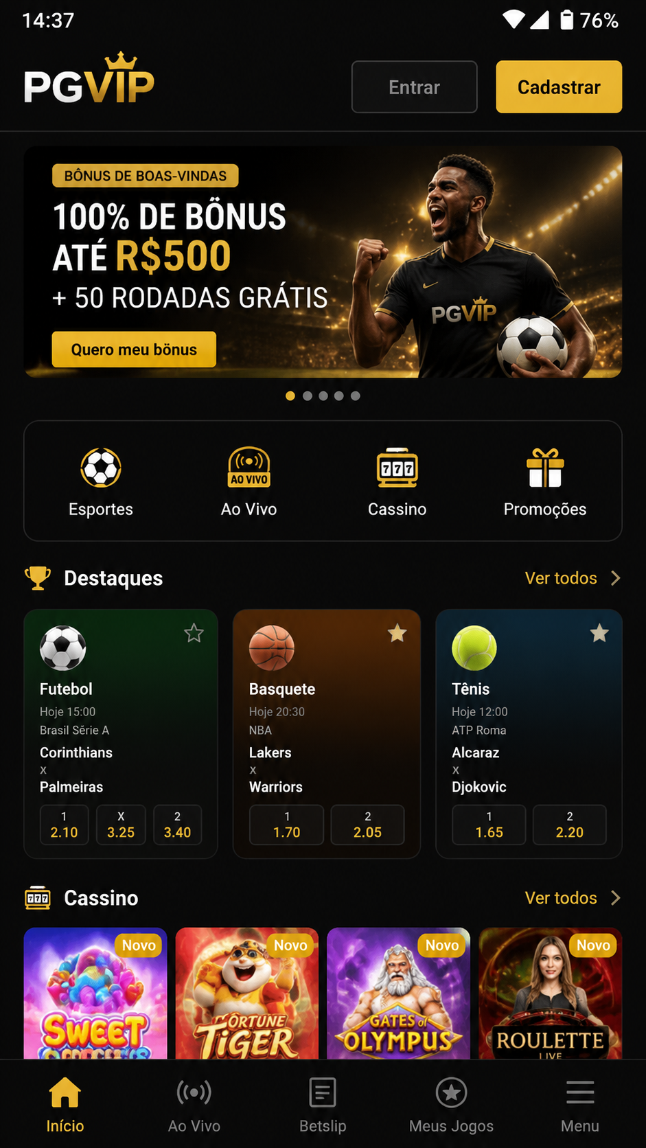 pgvip screenshot