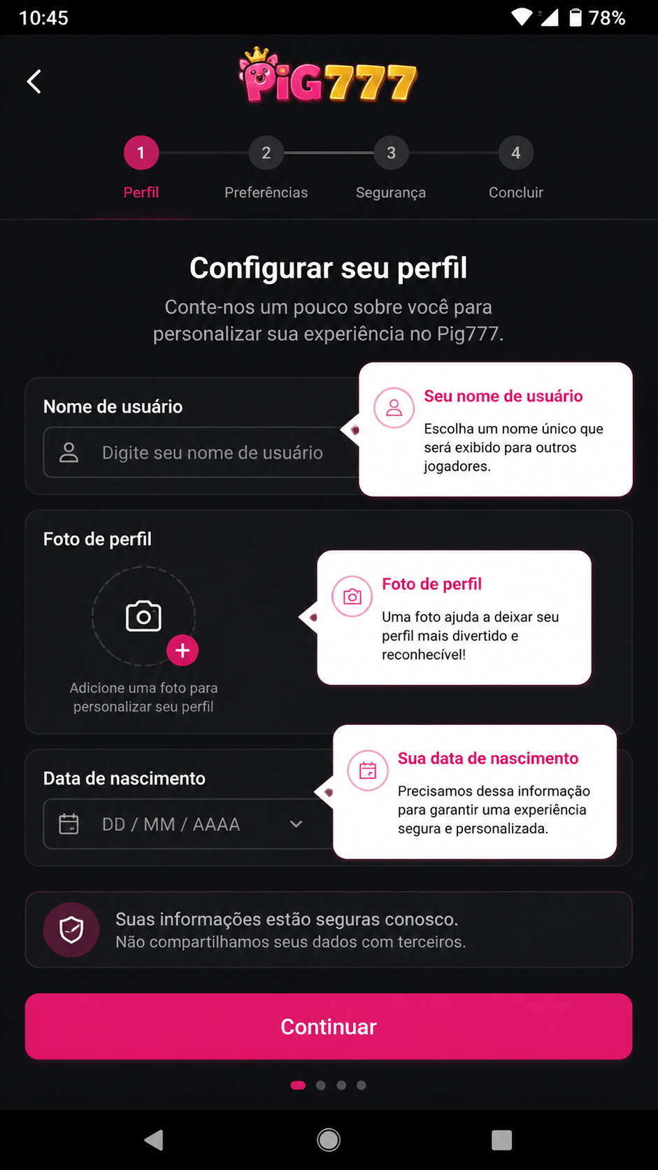 Pig777 screenshot