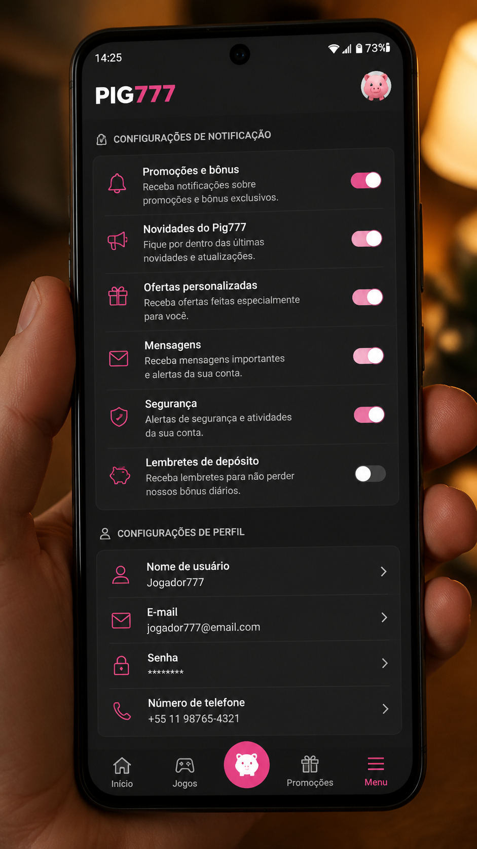 Pig777 screenshot