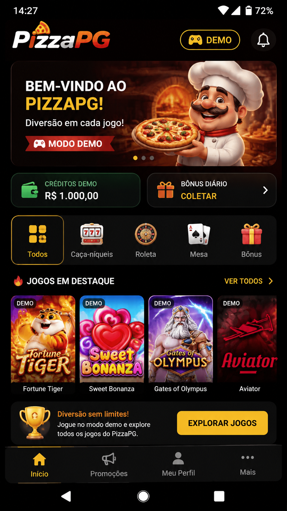 PizzaPG screenshot