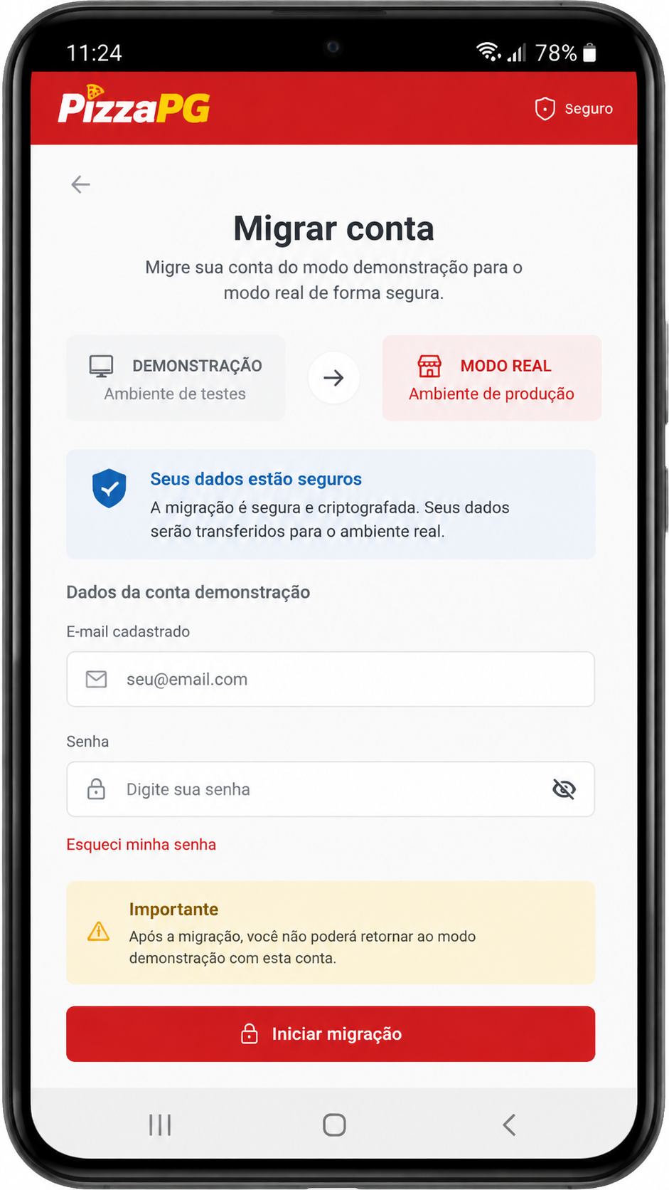 PizzaPG screenshot