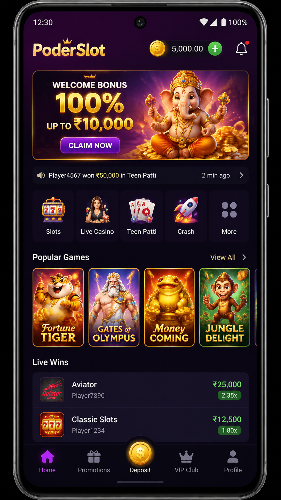 PoderSlot screenshot