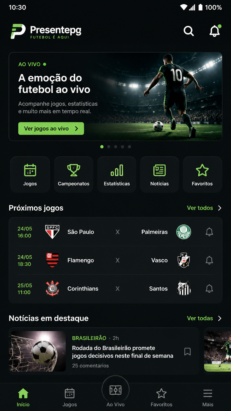 Presentepg screenshot
