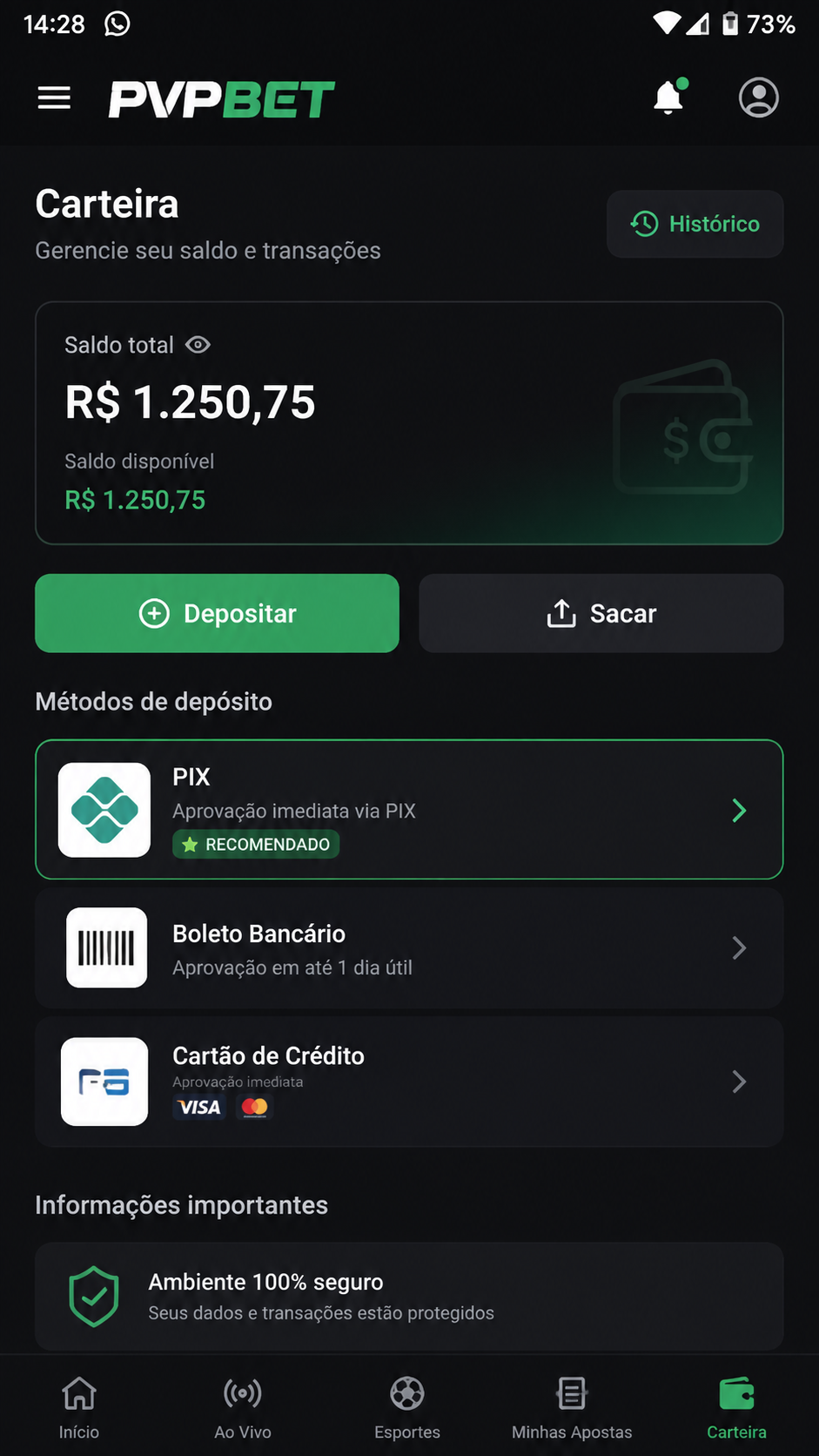 PVPBet screenshot