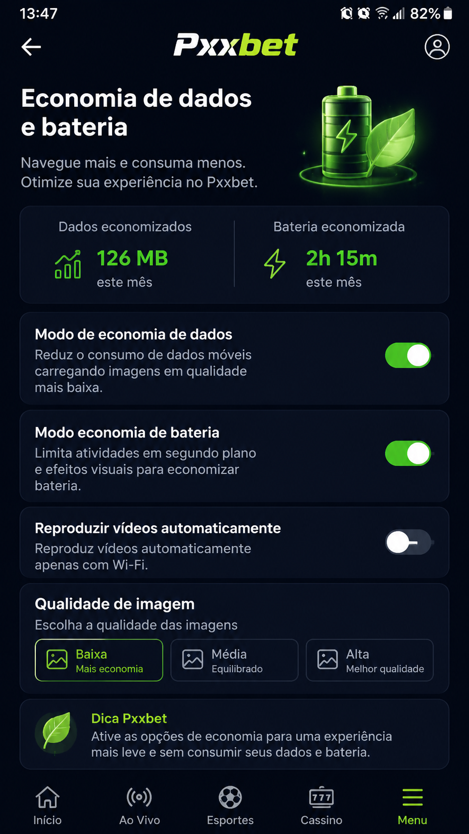 Pxxbet screenshot