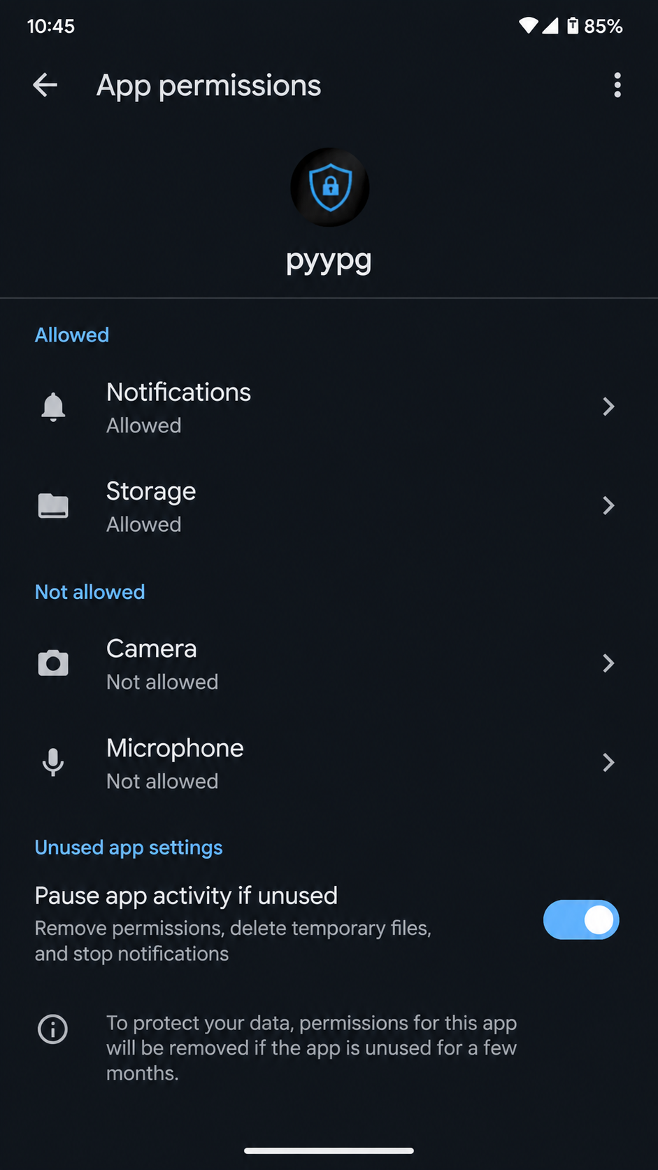 pyypg screenshot