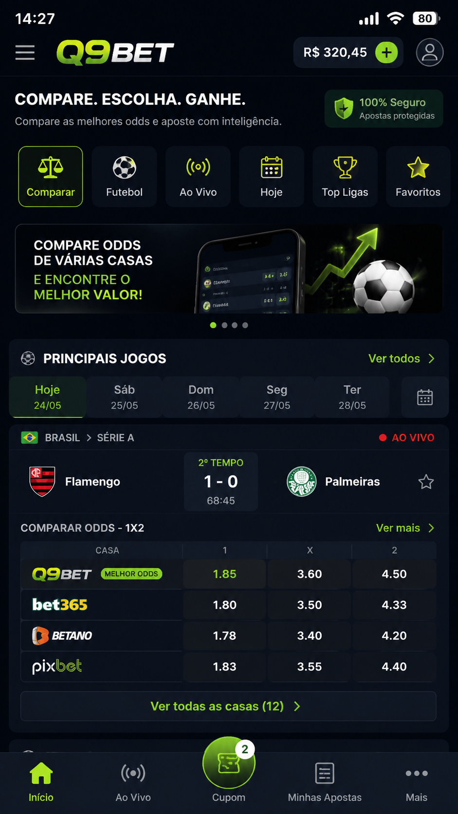 q9bet screenshot