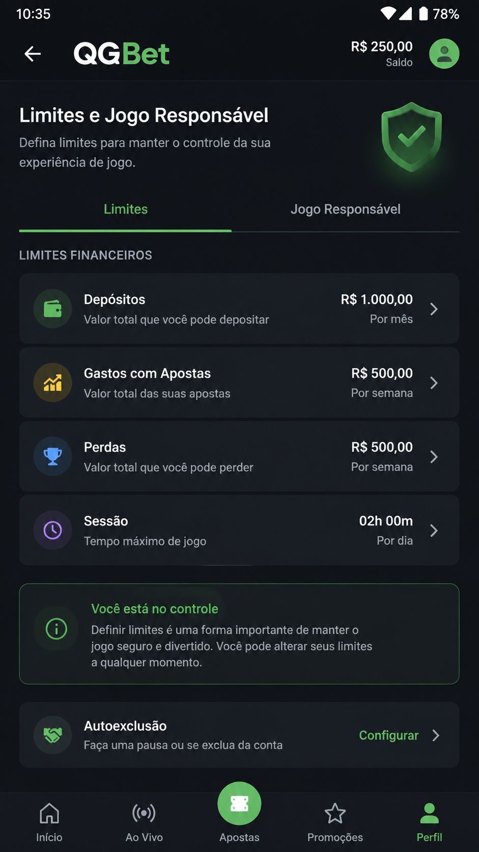 QGBet screenshot