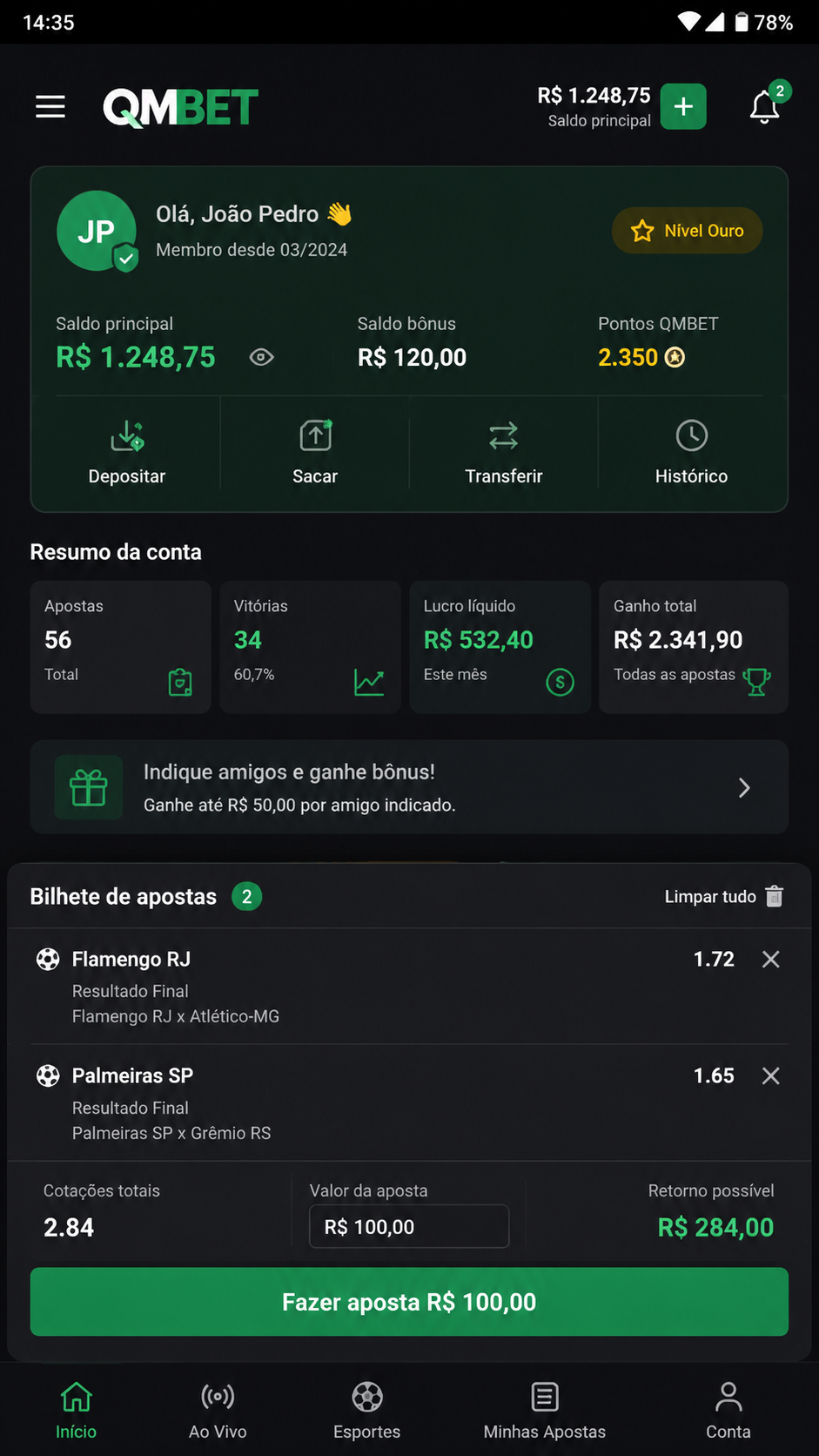qmbet screenshot