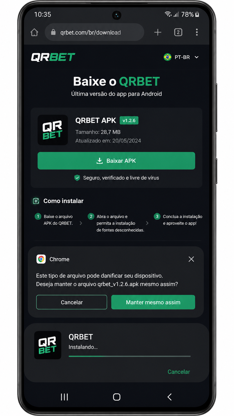 qrbet screenshot