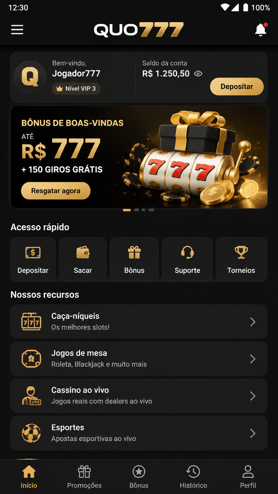quo777 screenshot