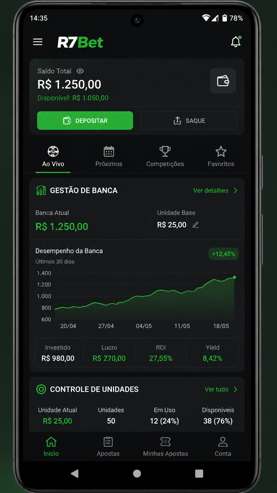 R7Bet screenshot
