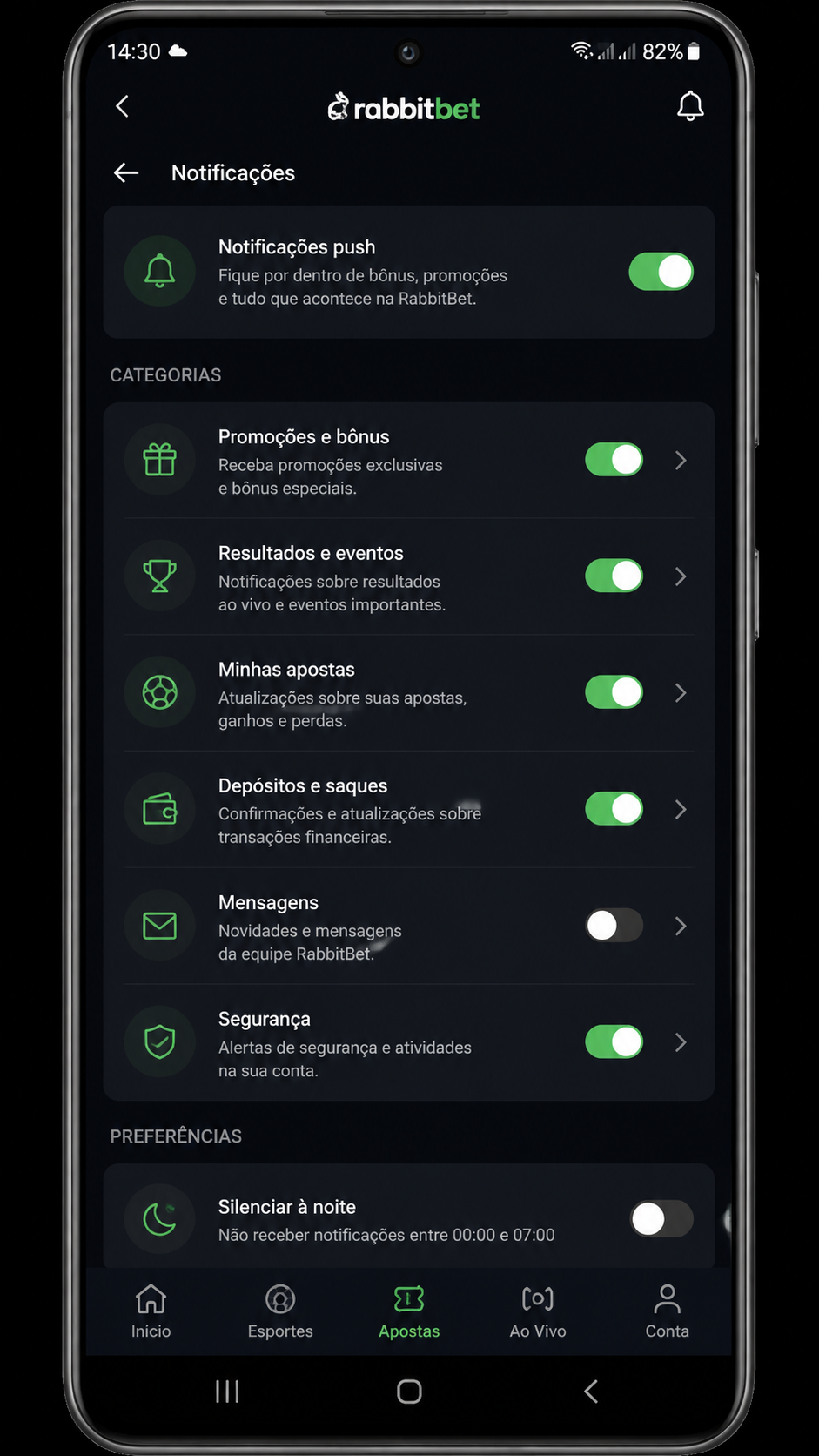 rabbitbet screenshot