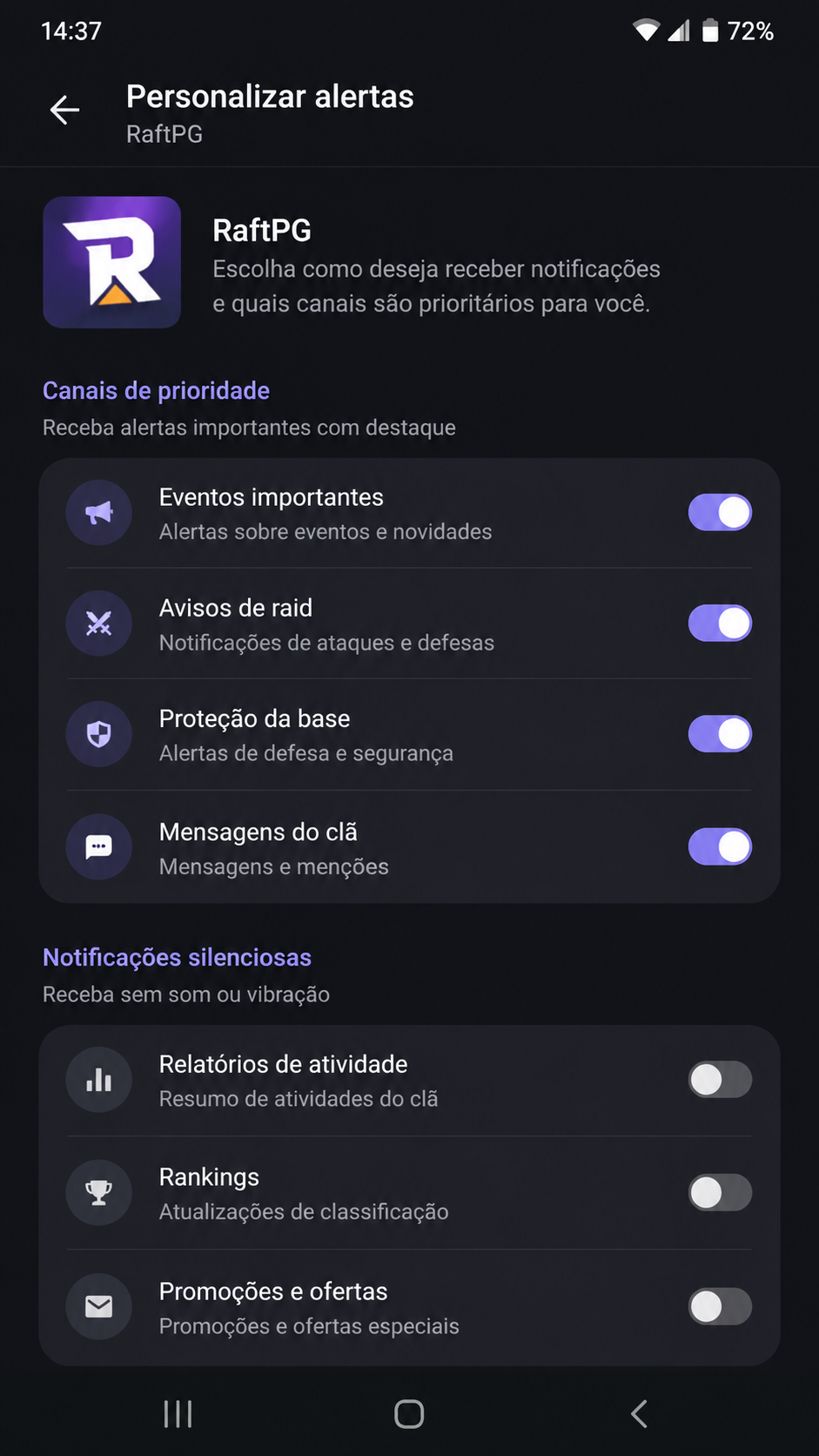 raftpg screenshot