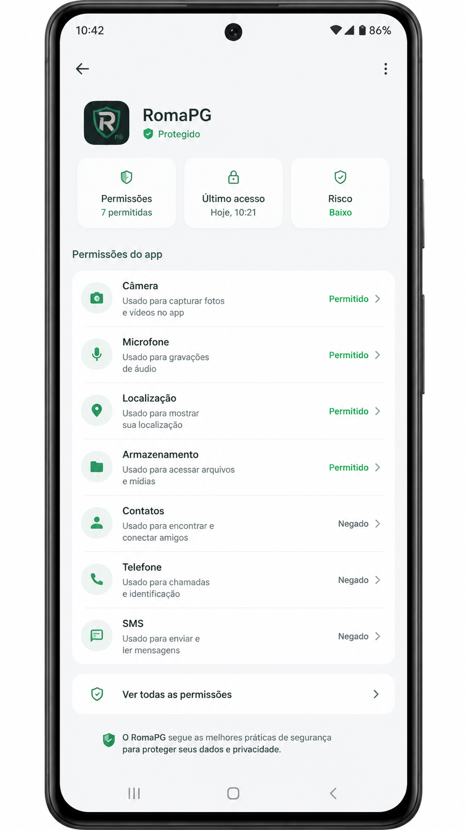 RomaPG screenshot