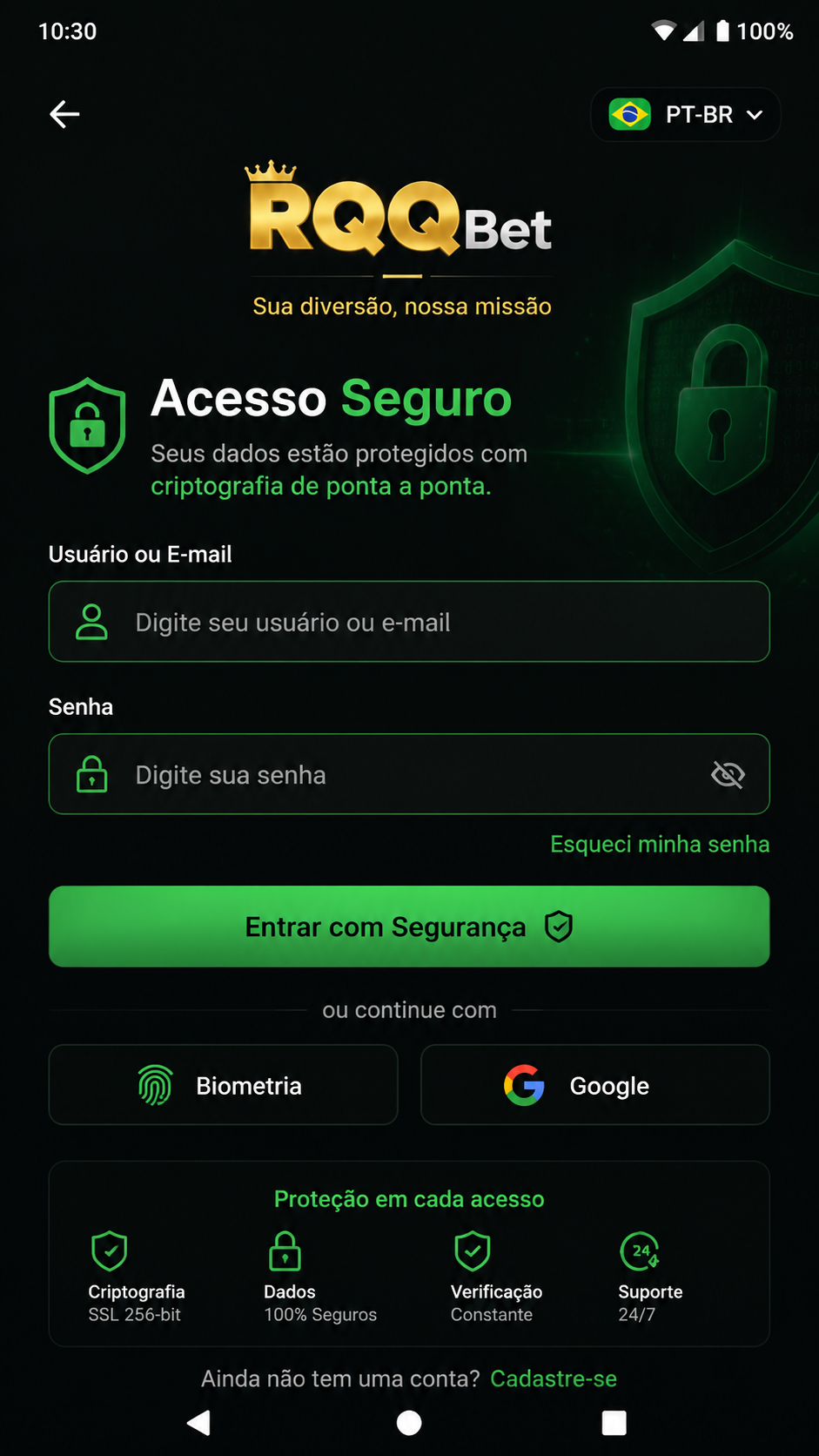 RQQBet screenshot