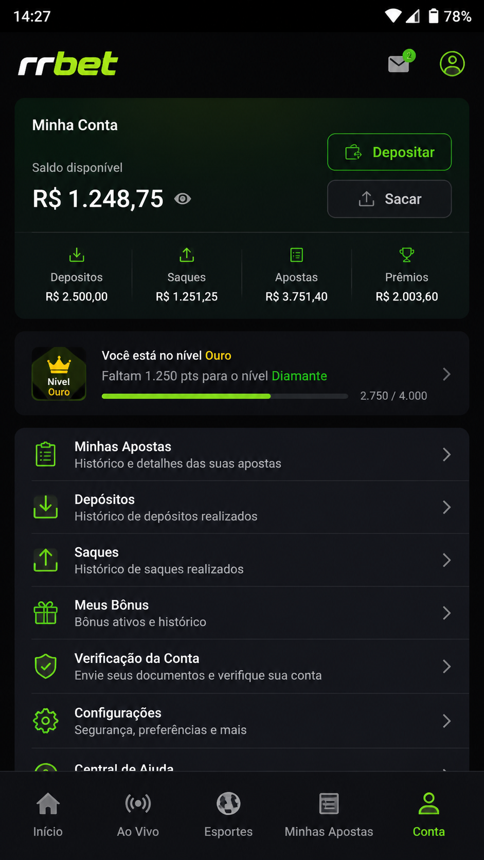 rrbet screenshot