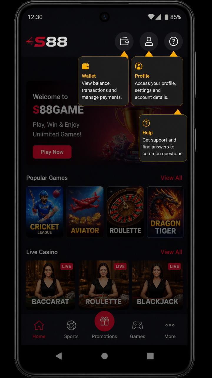 s88game screenshot