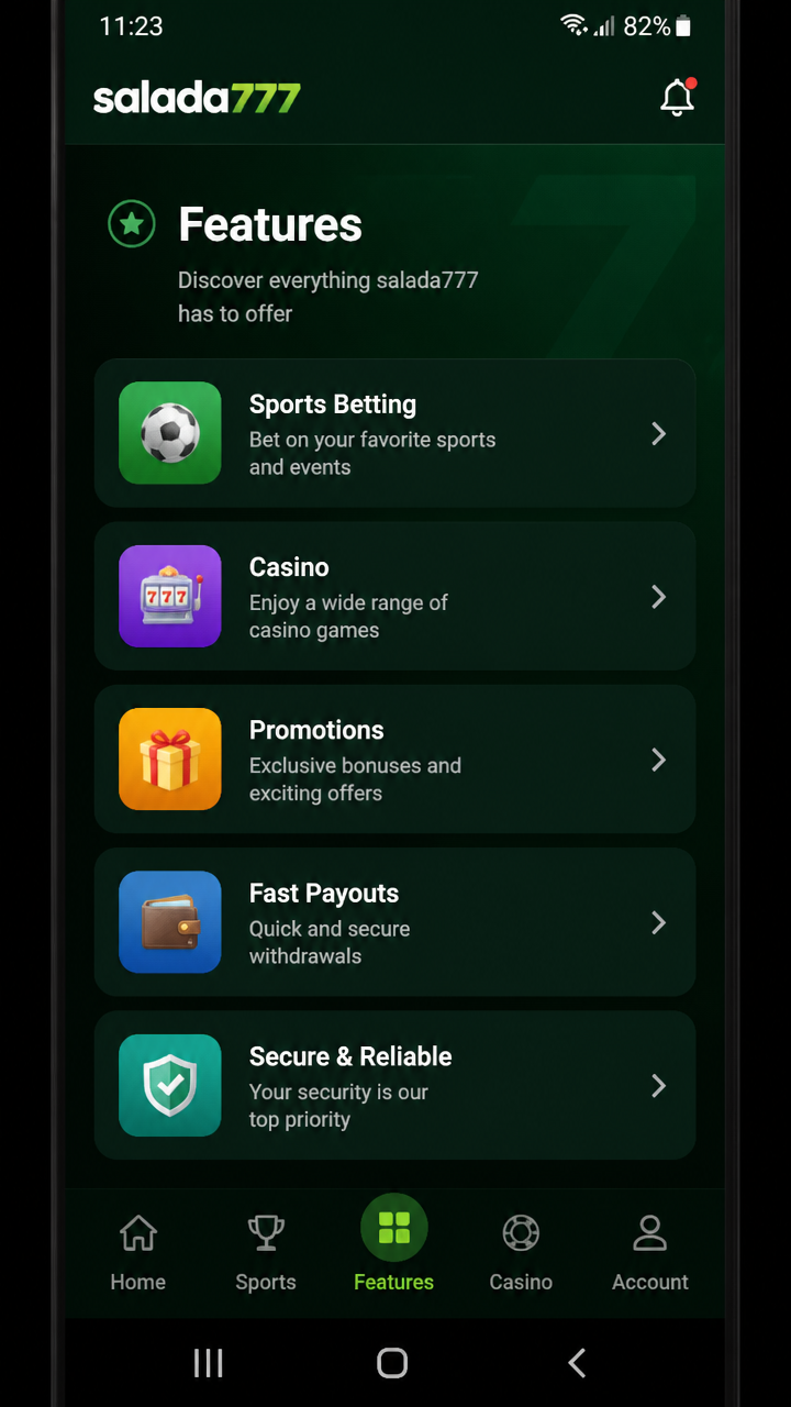 salada777 screenshot