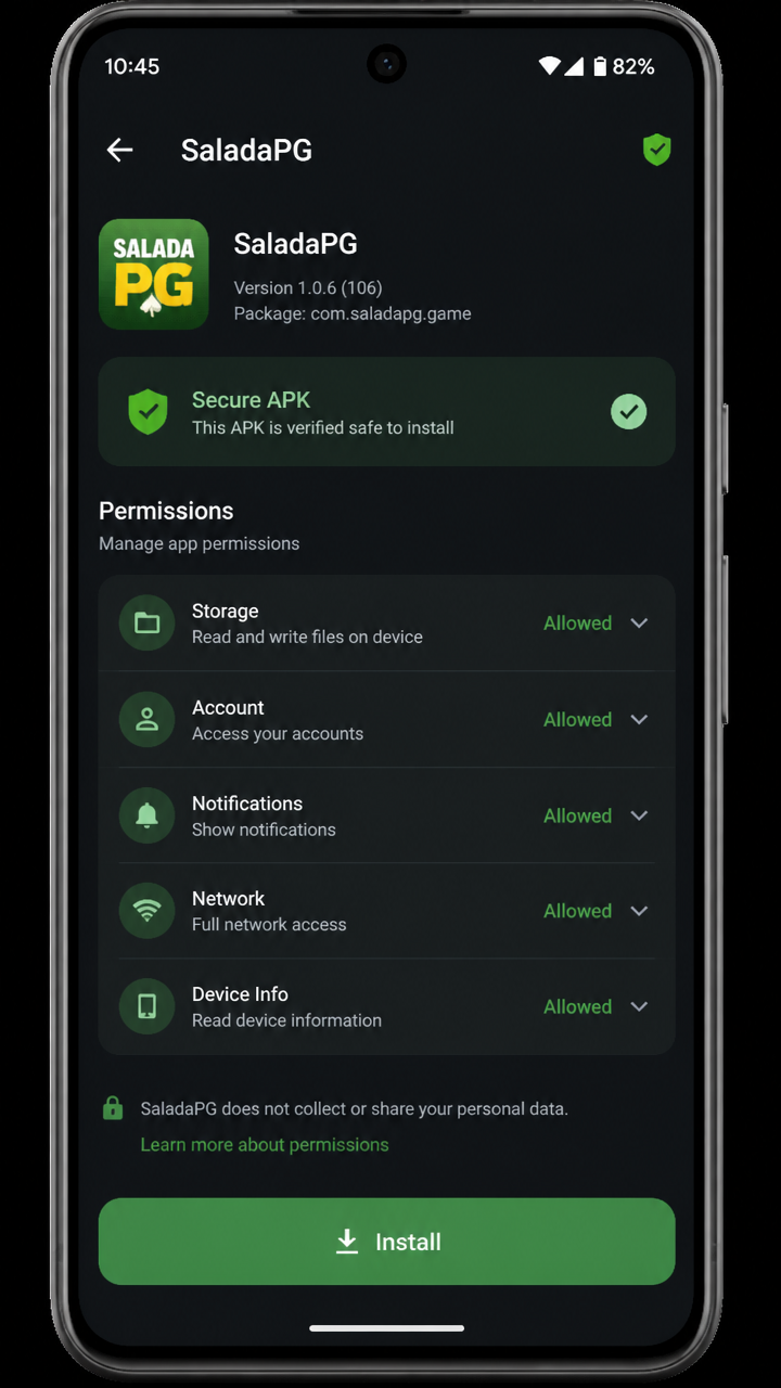 SaladaPG screenshot