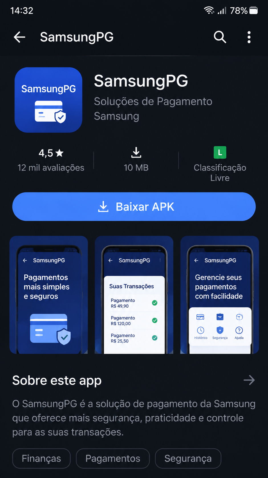 SamsungPG screenshot