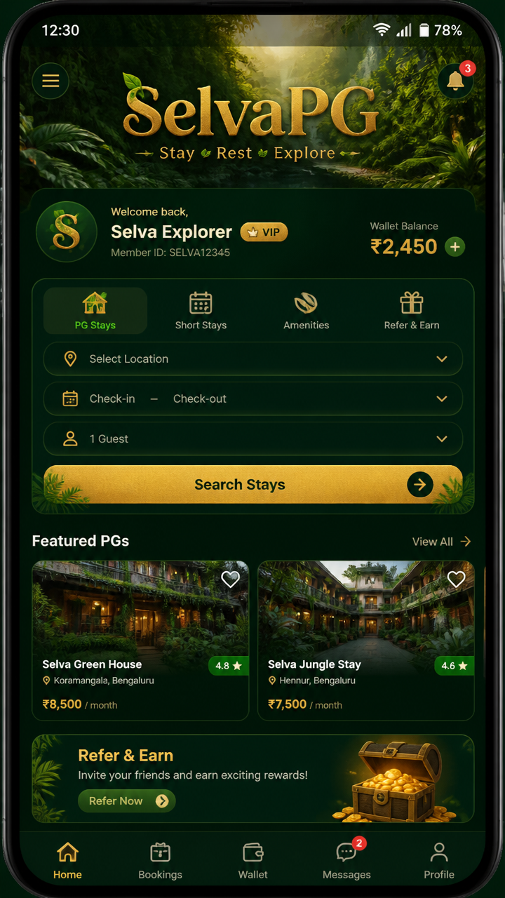 SelvaPG screenshot