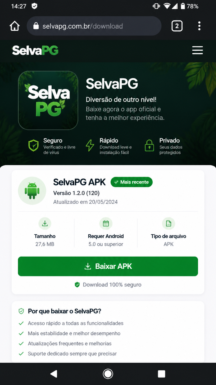SelvaPG screenshot