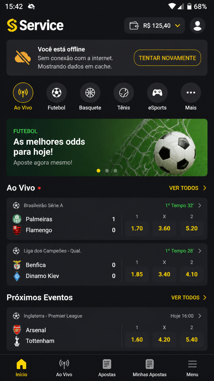 Service screenshot
