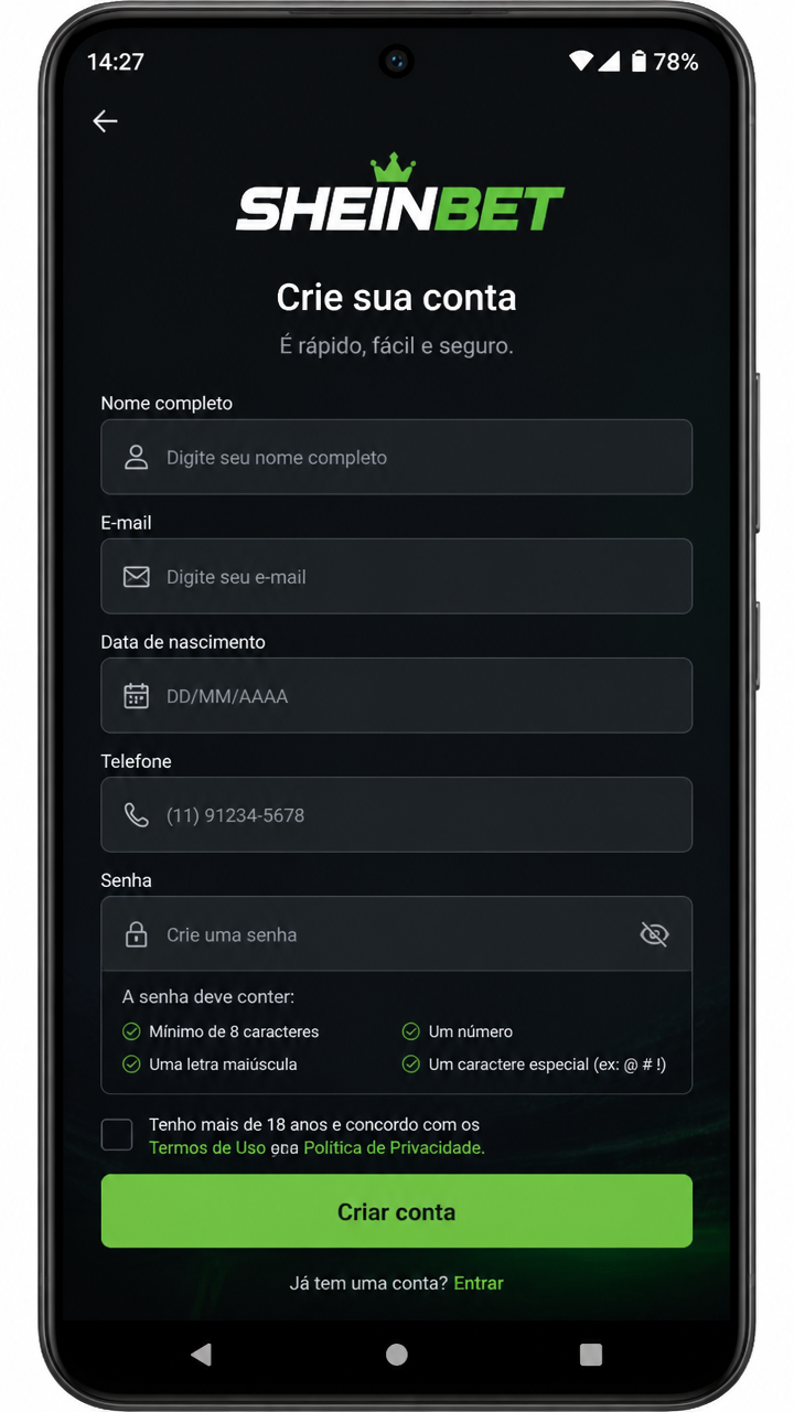 sheinbet screenshot