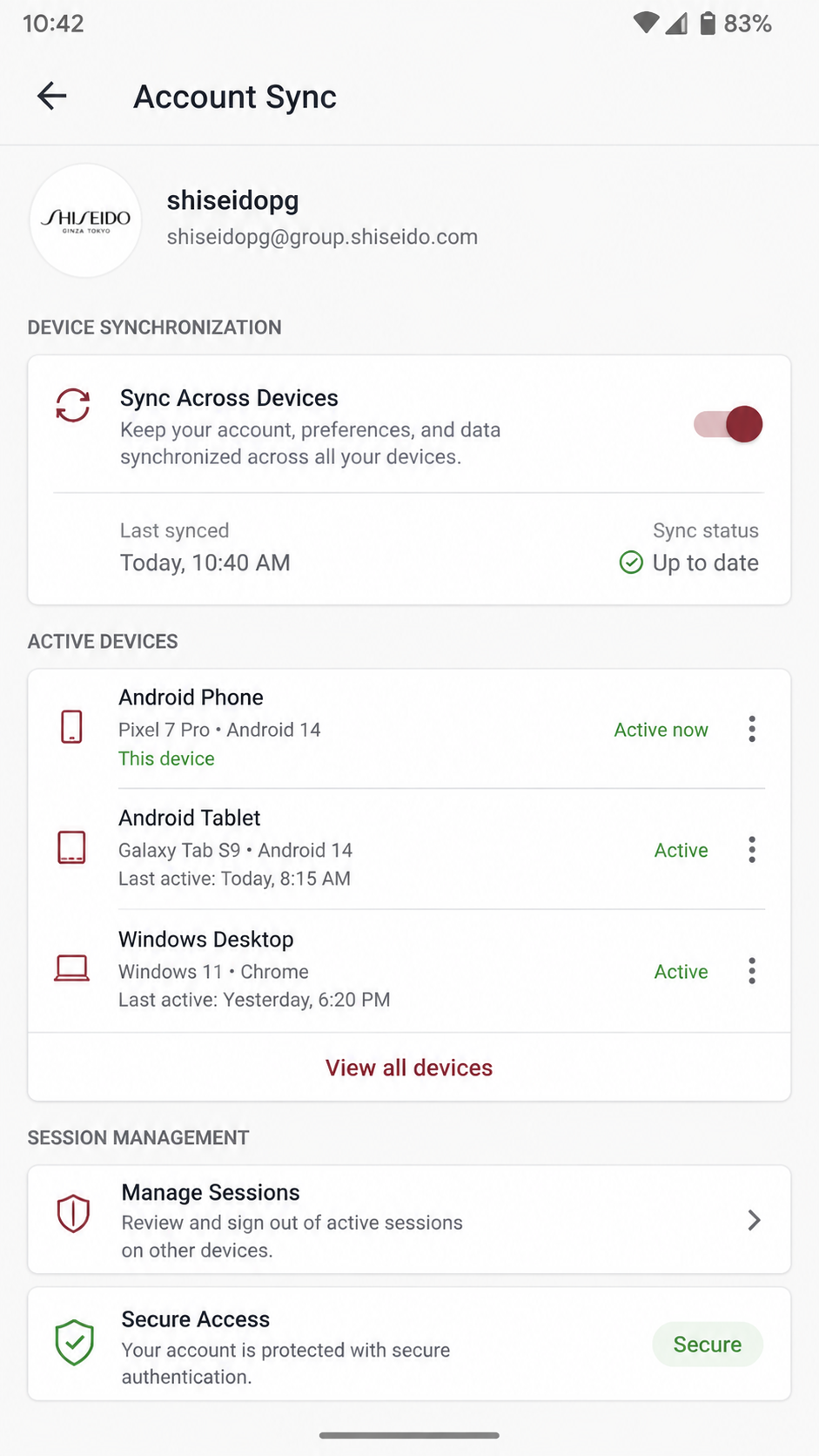 shiseidopg screenshot