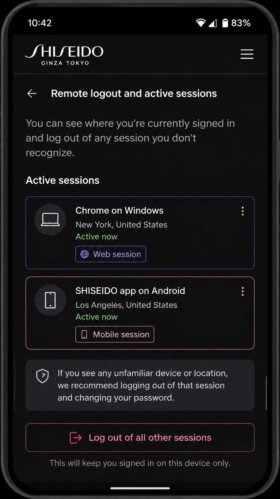 shiseidopg screenshot